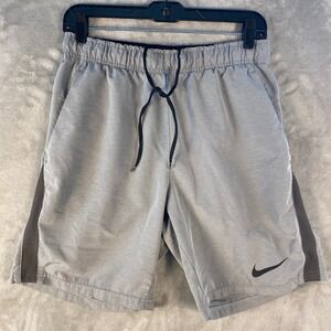 Nike Flex Mens Training Shorts Cj1968-068 Size Small Heather Grey Dri Fit